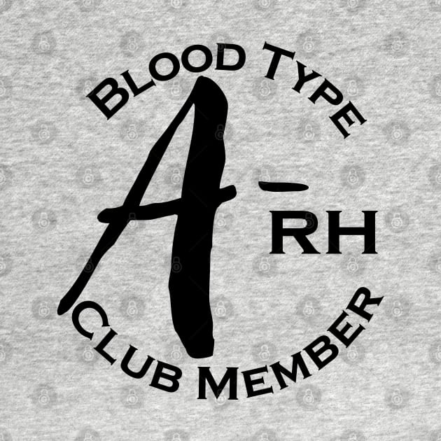 Blood type A minus club member by Czajnikolandia